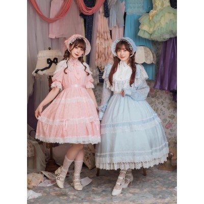 Hoshibako Works Angelica Tiered One Piece(Leftovers/3 Colours/Full Payment Without Shipping)